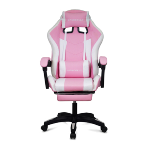 Fashcolle Pink Star Işıklı - Masaj Özellikli Oyuncu Koltuğu Pembe-Beyaz